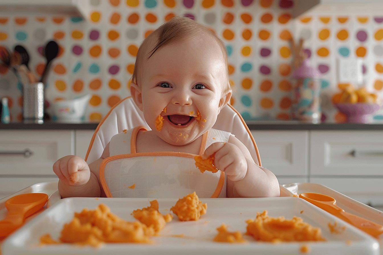 Quantité de féculents pour bébé de 6 mois : diversification alimentaire et menu adapté