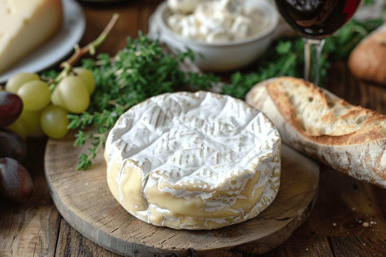 Camembert : valeurs nutritionnelles, calories et apports en protéines, vitamines et glucides