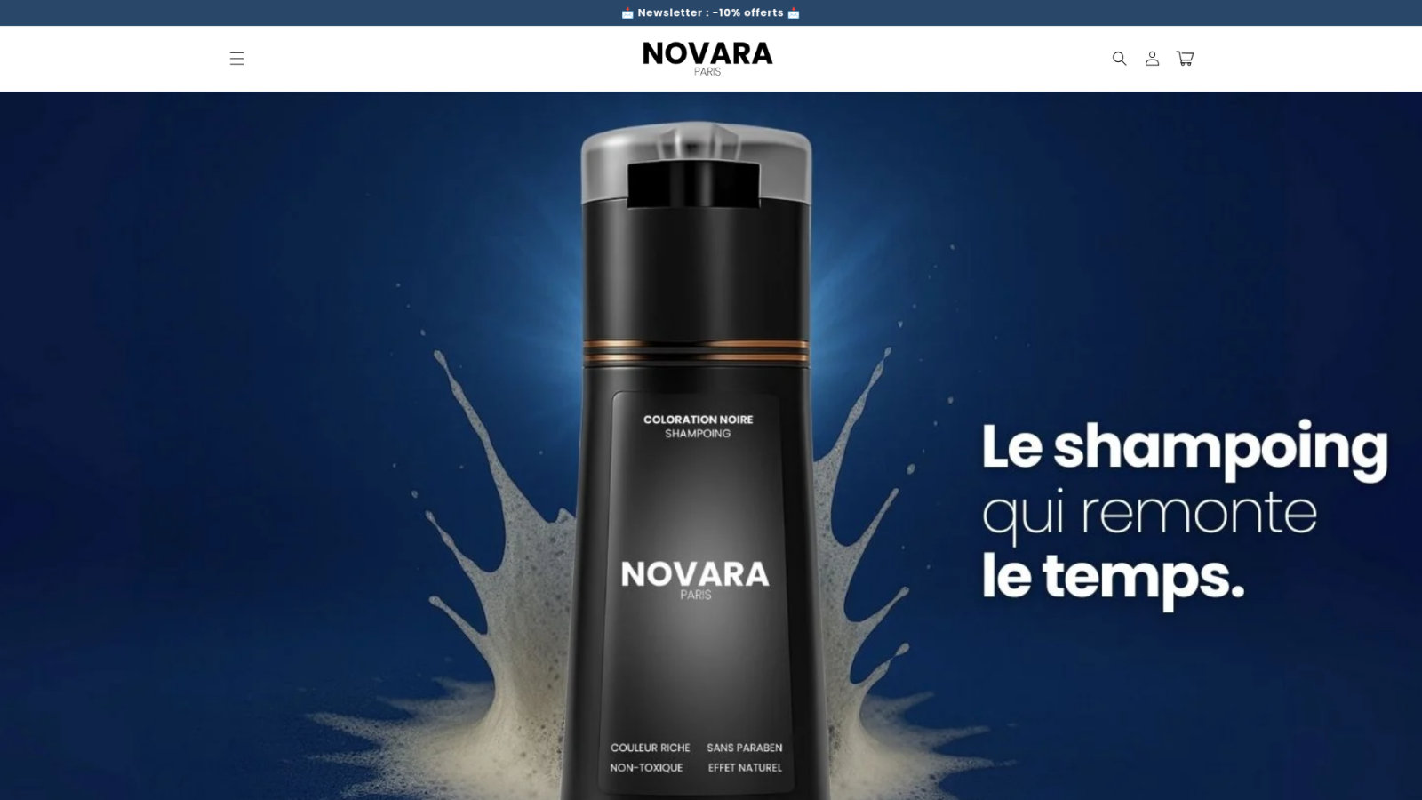 Novara Paris : le shampoing colorant pour un fini naturel 1 Pourquoi Novara Paris transforme votre routine capillaire à domicile